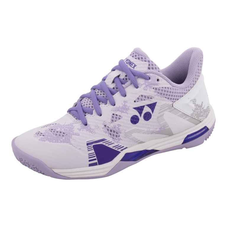 Yonex Badmintonschuhe Power Cushion Eclipsion Z3 (Stabilität) 2024 weiss/violett Damen